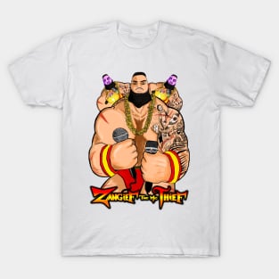 Zangief The Mic Thief T-Shirt